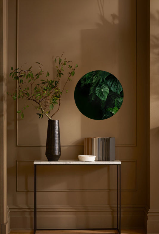 Jungle Round Wall Art Sticker