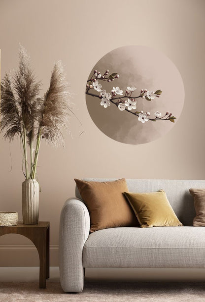 Bloom Round Wall Art Sticker