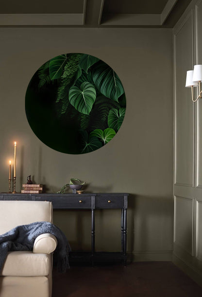 Jungle Round Wall Art Sticker