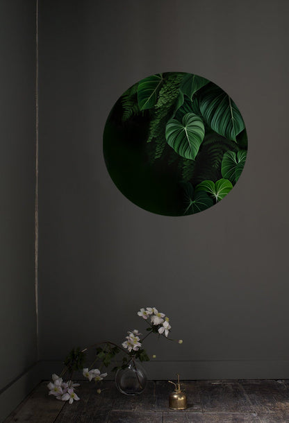 Jungle Round Wall Art Sticker