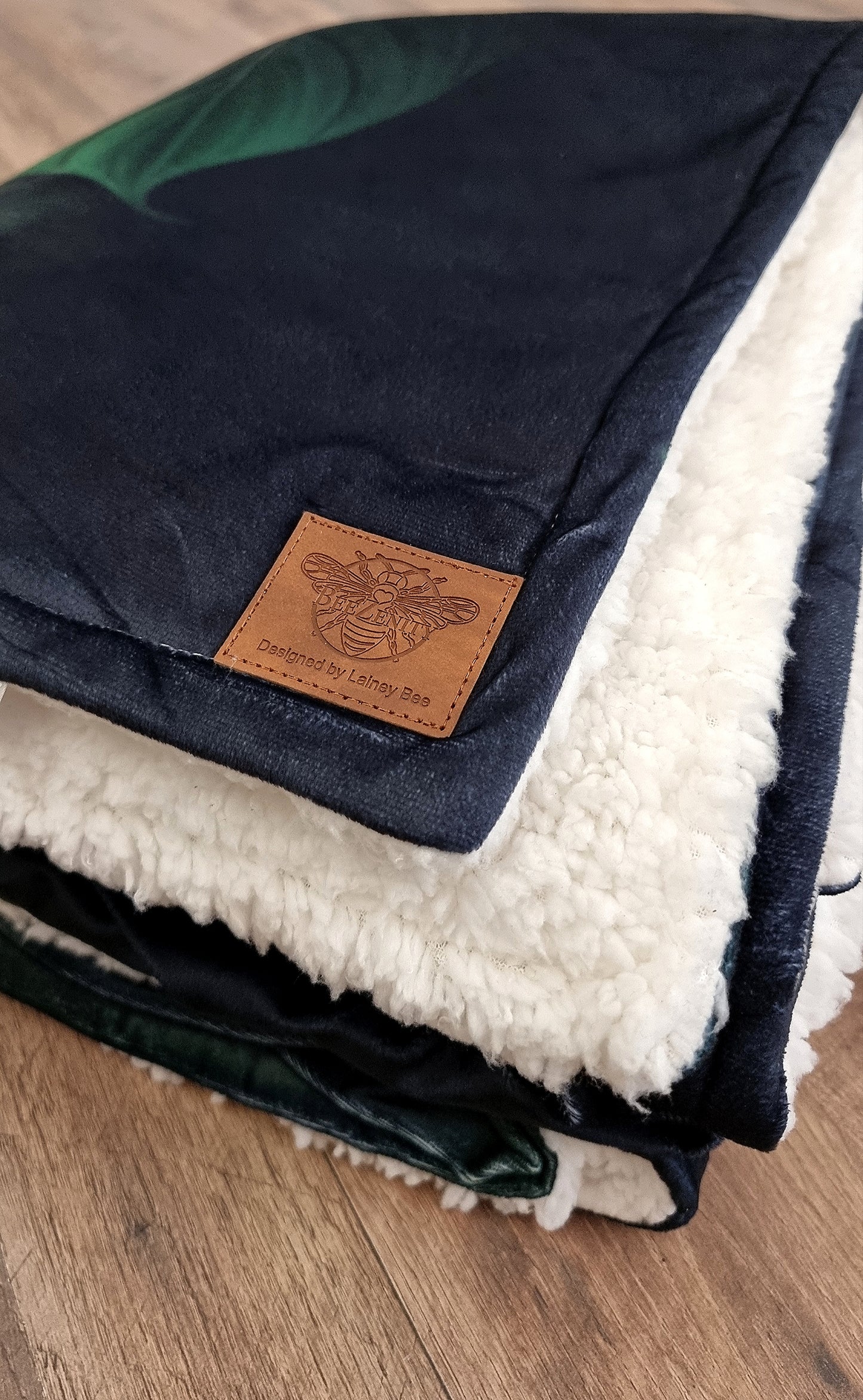 Jungle Sherpa Throw Blanket