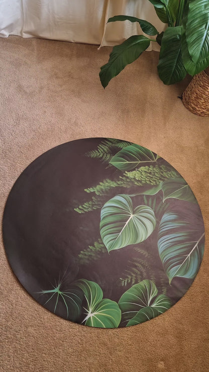 Jungle Round Wall Art Sticker