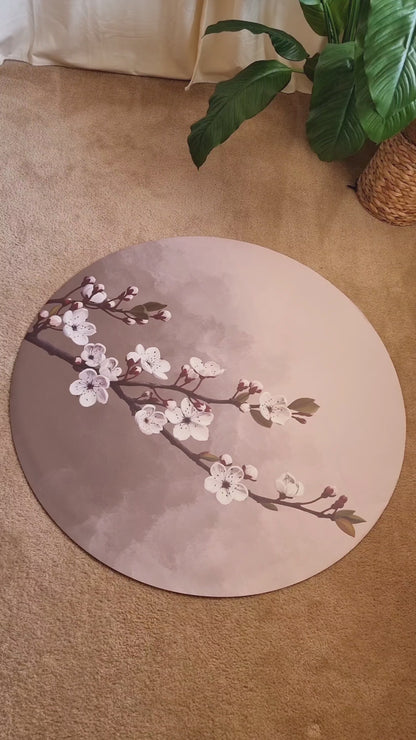 Bloom Round Wall Art Sticker