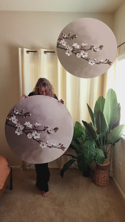 Bloom Round Wall Art Sticker